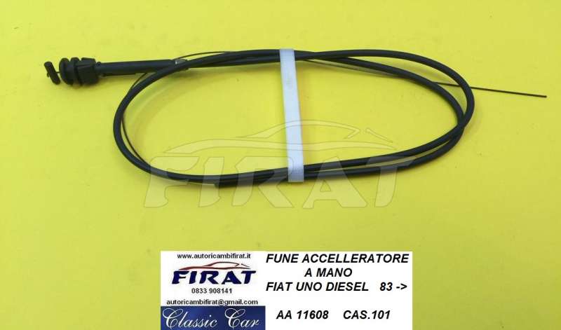 FUNE ACCELLERATORE MANO FIAT UNO D. (11608)